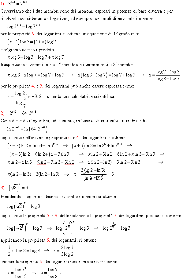 Proprieta Fondamentali Delle Potenze